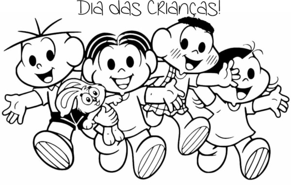 45 desenhos de Dia das Crianças para colorir e imprimir!